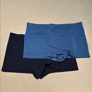 Set of 2 Gilligan & O'Malley Blue Boyshorts
